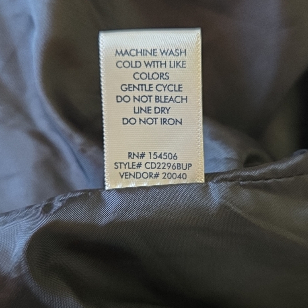 BKE Faux Suede Moto Jacket Women Size Large - Picture 8 of 8